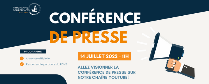 Conférence de presse virtuelle | Annonce Programme Compétences VÉ en mécanique automobile!